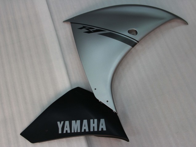 Carenado Moto Yamaha YZF 1000 R1 2009-2011 - Plata Negro
