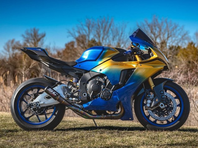 Carenados Moto Yamaha YZF 1000 R1 2020-2025 - Azul Oro