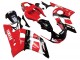 Carenado Moto Yamaha YZF 600 R6 1998-2002 - Rojo Blanco Negro Brillante