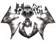 Carenados Moto Yamaha YZF R6S 2006-2009 - Gris Negro Mate Geométrico