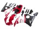 Carenados Moto Yamaha YZF R6S 2006-2009 - Rojo Blanco Negro Mate