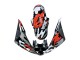 Carenados Moto Yamaha YZF R6S 2006-2009 - Negro Rojo Gris Camouflage