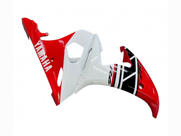 Carenados Moto Yamaha YZF R6S 2006-2009 - Rojo Blanco Negro