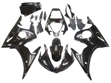 Carenados Moto Yamaha YZF R6 2003-2004 - Negro Brillante
