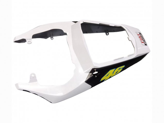 Carenados Moto Yamaha YZF 600 R6 2005 - Blanco Azul Dunlop Fiat Motul