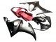 Carenado Moto Yamaha YZF 600 R6 2005 - Negro Mate Rojo