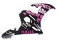 Carenados Moto Yamaha YZF 600 R6 2005 - Negro Rosa Amarillo Repsol 46