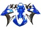 Carenados Moto Yamaha YZF 600 R6 2005 - Azul Negro Mate