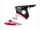 Carenados Moto Yamaha YZF 600 R6 2005 - Rojo Blanco Negro Mate
