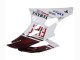 Carenados Moto Yamaha YZF 600 R6 2006-2007 - Blanco Rojo Granate Fiat Acer Yamalube