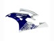 Carenados Moto Yamaha YZF 600 R6 2006-2007 - Blanco Azul Jordan