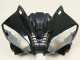 Carenados Moto Yamaha YZF 600 R6 2006-2007 - Negro Brillante Negro Mate Blanco Motul Michelin