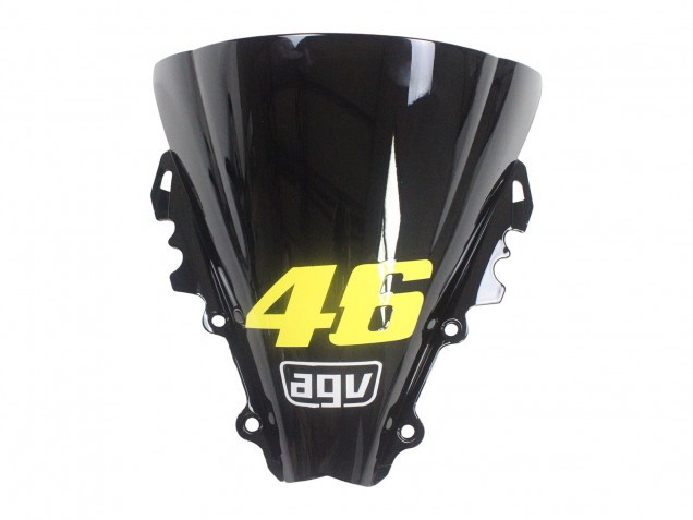 Carenados Moto Yamaha YZF 600 R6 2006-2007 - Azul Neon Verde Negro Tiburón