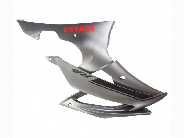 Carenados Moto Yamaha YZF 600 R6 2008-2016 - Gris Mate Rojo Calcomanías
