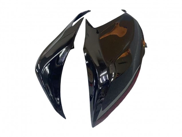 Carenados Moto Kawasaki Z800 2013-2018 - Negro Brillante Rojo
