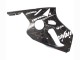 Carenados Moto Kawasaki ZX12R 2000-2001 - Negro Brillante Blanco Elf Nieve