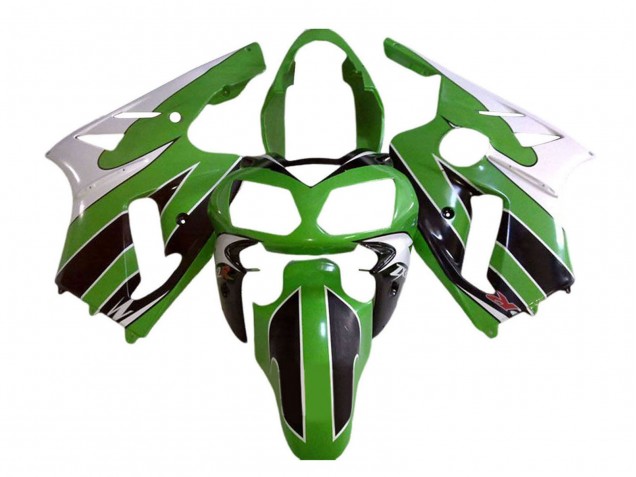 Carenados Moto Kawasaki ZX12R 2002-2006 - Blanco Verde Negro