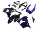 Carenados Moto Kawasaki ZX9R 2000-2001 - Negro Brillante Azul Llama Blanco