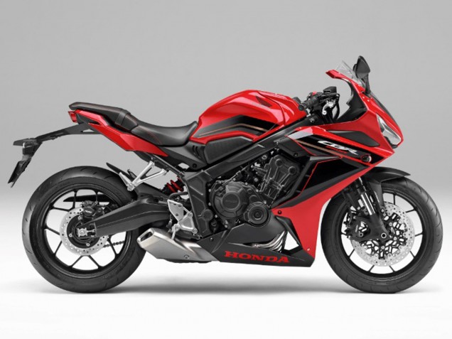 Carenados Moto Honda CBR650R 2021-2023 - Rojo Negro