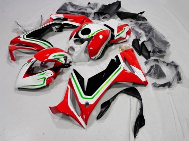 Carenados Moto Honda CBR650R 2021-2023 - Blanco Rojo Verde Negro