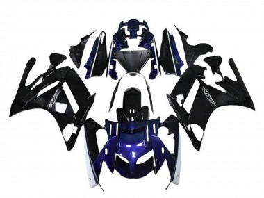 Carenados Moto Yamaha FJR1300 2013-2015 - Negro Brillante Azul