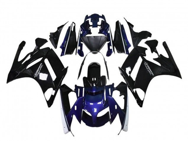 Carenados Moto Yamaha FJR1300 2013-2015 - Negro Brillante Azul