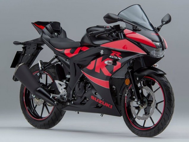 Carenados Moto Suzuki GSXR125 2017-2025 - Negro Rojo