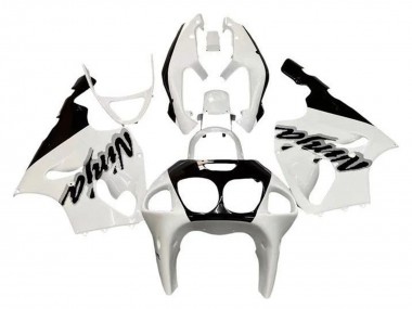 Carenados Moto Kawasaki ZX7R 1996-2003 - Blanco Negro