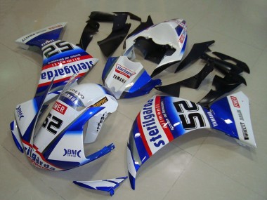 Carenados Moto Yamaha YZF R1 2009-2011 - Blanco Azul Rojo Negro Sterilgarda