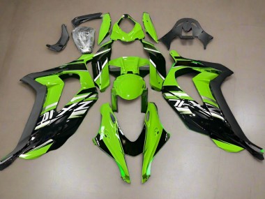 Carenados Moto Kawasaki ZX10R 2016-2020 - Verde Negro Brillante