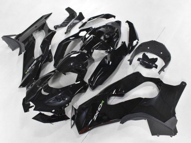 Carenados Moto Kawasaki ZX10R 2021-2025 - Negro Brillante Blanco Verde Calcomanía