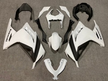 Carenados Moto Kawasaki EX300 2013-2024 - Blanco Perla Negro