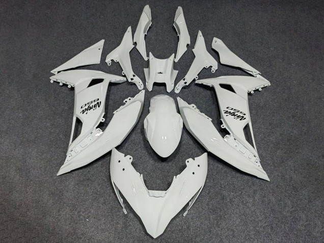 Carenados Moto Kawasaki Ninja 650 EX650 2017-2019 - Blanco Negro