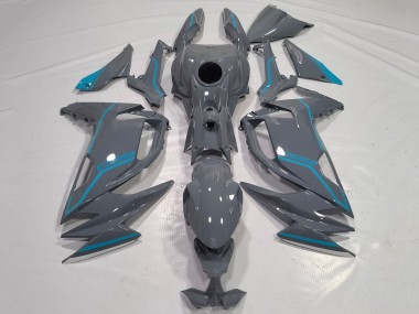 Carenados Moto Kawasaki Ninja 650 EX650 2020-2025 - Gris Azul