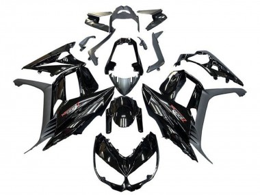 Carenados Moto Kawasaki Z1000SX 2010-2016 - Negro Brillante