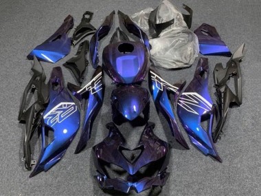 Carenados Moto Kawasaki ZX25R ZX-25R 2019-2025 - Púrpura Azul Gradiente