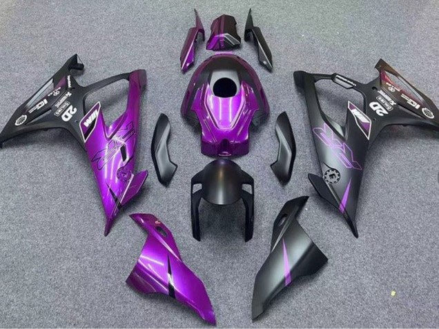 Carenados Moto BMW S1000RR 2019-2022 - Negro Mate Púrpura