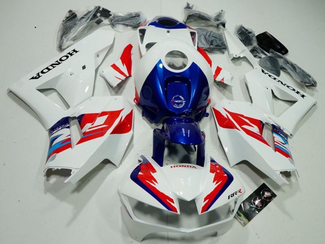 Carenados Moto Honda CBR600RR 2013-2026 - Blanco Rojo Azul Fireblade