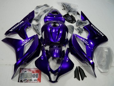 Carenado Moto Honda CBR600RR 2007-2008 - Azul Negro Brillante