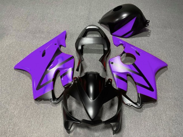 Carenados Moto Honda CBR600 F4i 2001-2003 - Púrpura Negro Mate