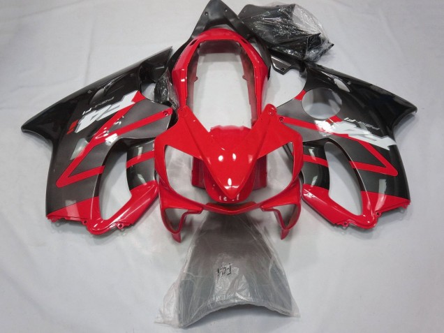 Carenados Moto Honda CBR600 F4i 2004-2007 - Rojo Gris Negro Brillante