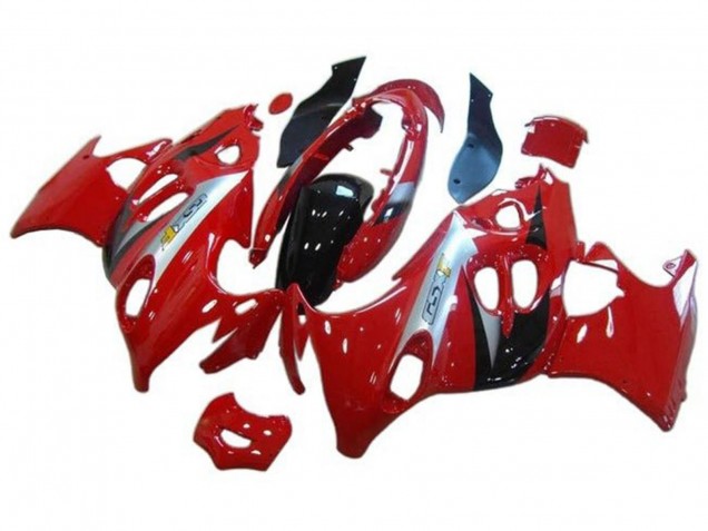 Carenados Moto Suzuki GSX600F/GSX750F 2004-2006 - Rojo Plata Negro
