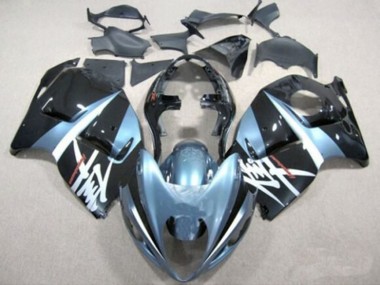 Carenados Moto Suzuki GSXR 1300 Hayabusa 1996-2007 - Azul Claro Azul Oscuro Blanco Negro