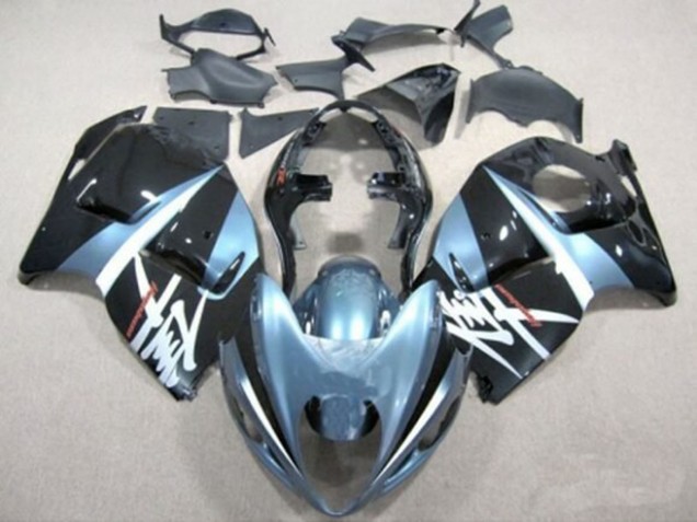 Carenados Moto Suzuki GSXR 1300 Hayabusa 1996-2007 - Azul Claro Azul Oscuro Blanco Negro