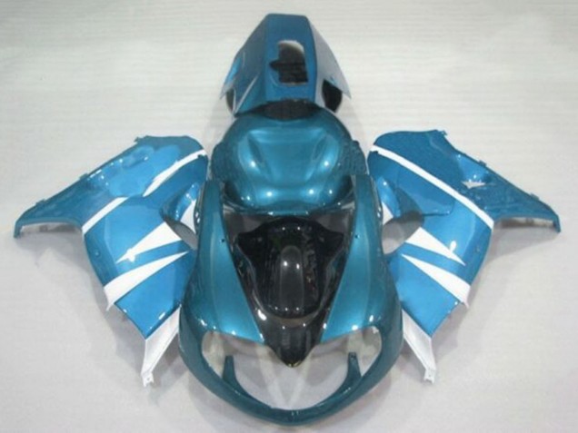 Carenados Moto Suzuki TL1000R 1998-2003 - Azul Claro Blanco Negro