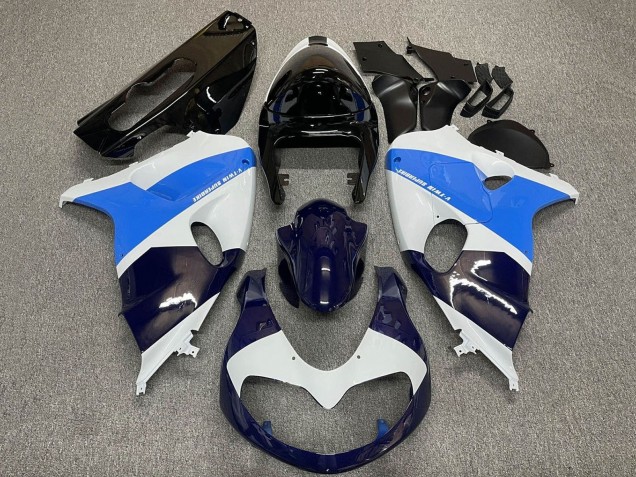 Carenados Moto Suzuki TL1000R 1998-2003 - Blanco Azul Negro Azul Oscuro
