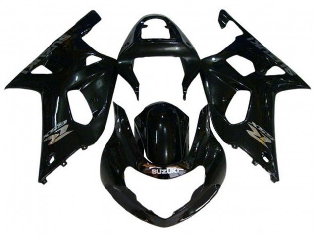 Carenados Moto Suzuki GSXR1000 2000-2002 - Negro Brillante Chrome