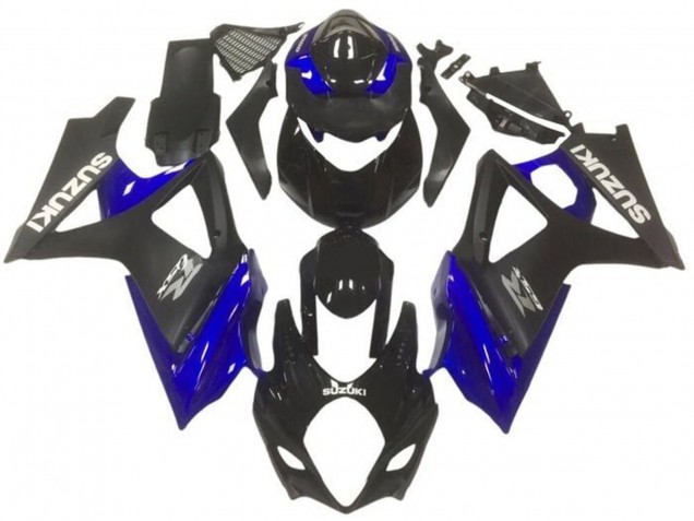 Carenados Moto Suzuki GSXR 1000 2005-2006 - Negro Azul