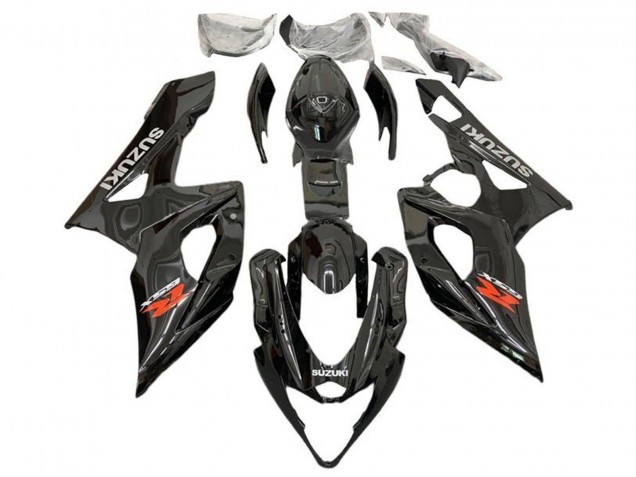 Carenados Moto Suzuki GSXR 1000 2005-2006 - Negro Brillante Rojo Gris