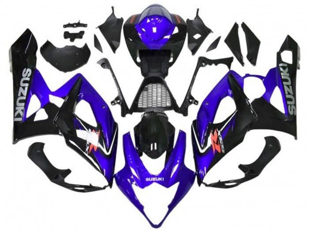 Carenados Moto Suzuki GSXR 1000 2005-2006 - Azul Negro Gris